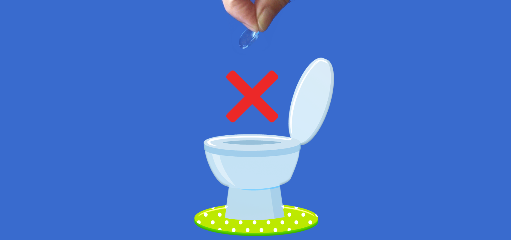Kontaktlinsen nicht in der Toilette entsorgen!